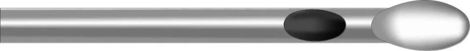 Tappered Tip Single Central Hole general suction cannula