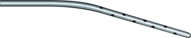 Tumescent Infiltrator Angled cannula with an angled tip and spiral micro-holes